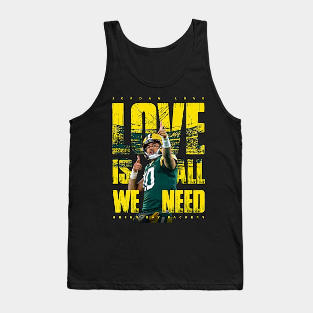 Jordan Love Tank Top by Juantamad